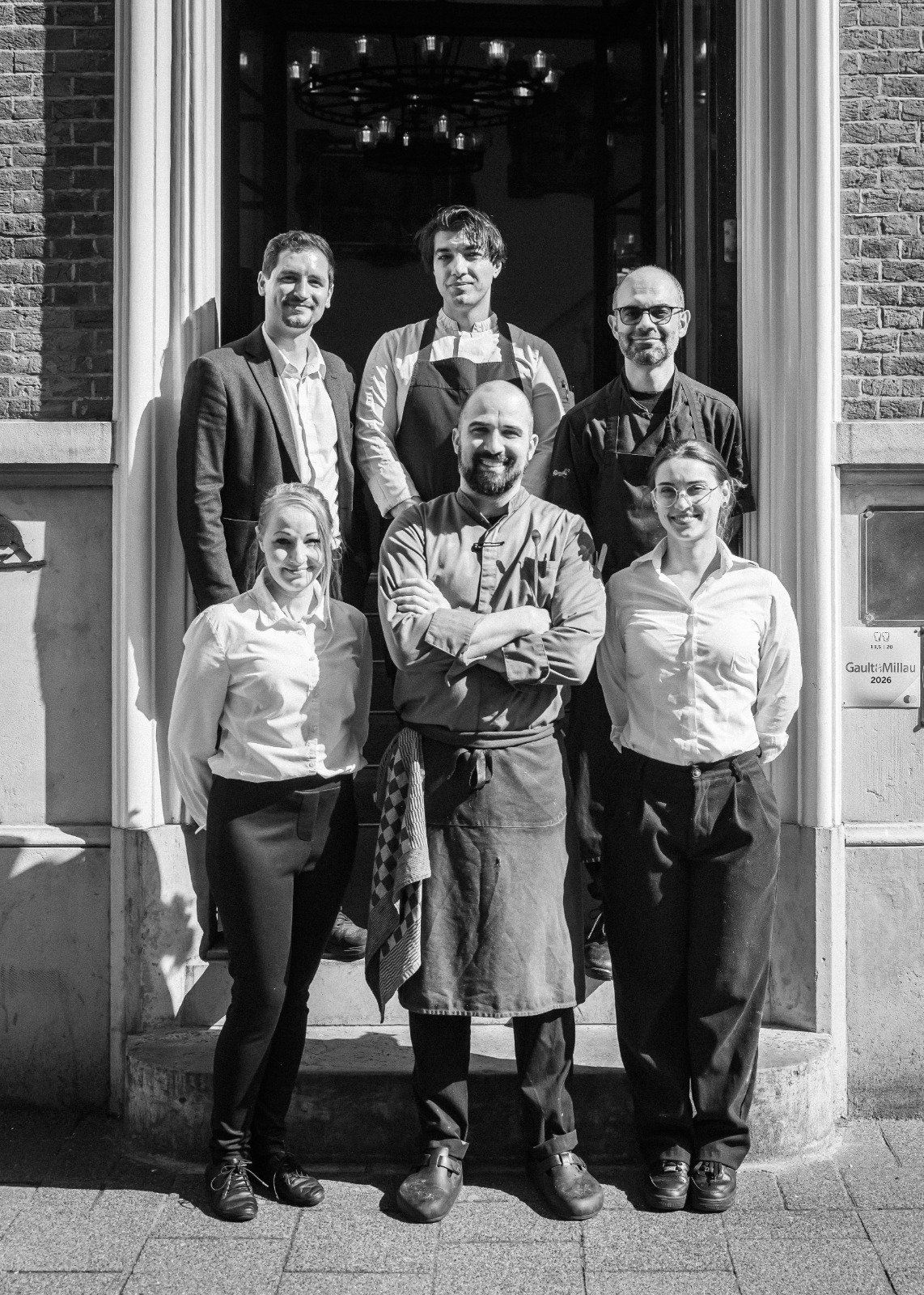 Kitchen team group photo